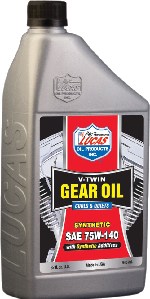V-TWIN GEAR OIL SYNTHETIC 75W-140 1QT 10791 image 1