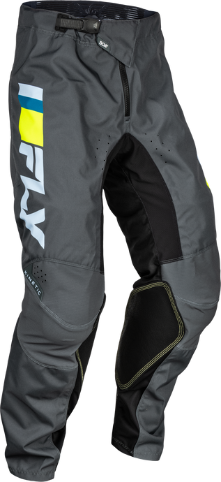 KINETIC PRIX PANTS ICE GREY/CHARCOAL/HI-VIS SZ 30 377-43130 image 1