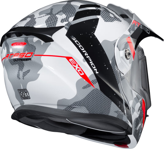 EXO-AT950 COLD WEATHER HELMET OUTRIGGER WHITE/GREY XL (DUAL) 95-1626-SD image 2