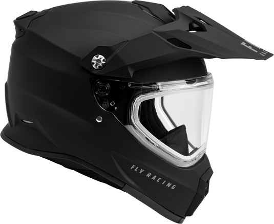 TREKKER CW SOLID HELMET DUAL SHLD MATTE BLACK 2X 73-313642X image 4