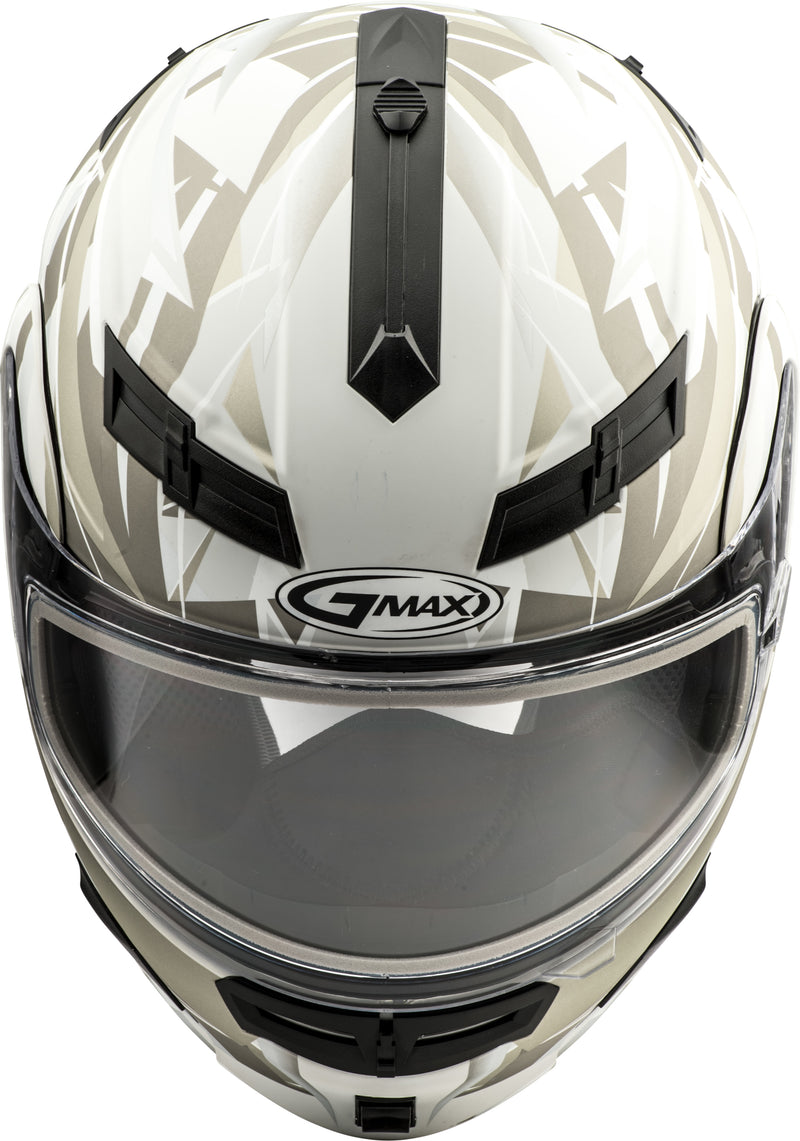 Load image into Gallery viewer, GM-54S MODULAR SCRIBE SNOW HELMET MATTE WHITE/GREY MD G2549015 image 6
