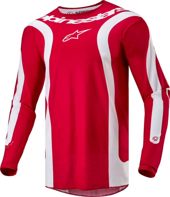 FLUID LURV JERSEY MARS RED/WHITE LG 3762024-3120-L image 1