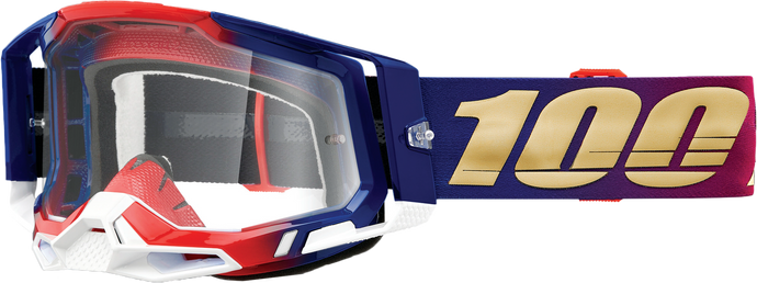 RACECRAFT 2 GOGGLE UNITED CLEAR LENS 50009-00009 image 1