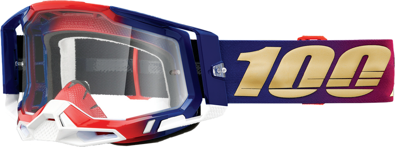 Load image into Gallery viewer, RACECRAFT 2 GOGGLE UNITED CLEAR LENS 50009-00009 image 1

