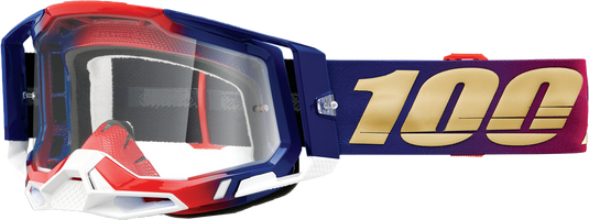 RACECRAFT 2 GOGGLE UNITED CLEAR LENS 50009-00009 image 1