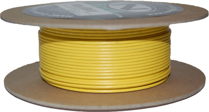 #18-GAUGE YELLOW 100' SPOOL OF PRIMARY WIRE NWR-4-100