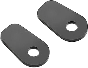 TURN SIGNAL MOUNTING KIT 2 PCS BLACK FR221B image 1