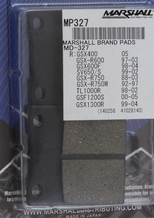 BRK PADS- GSX750F '89-06 + GS500 '88-03-GSXR1300'99-07 M91-71918 image 1