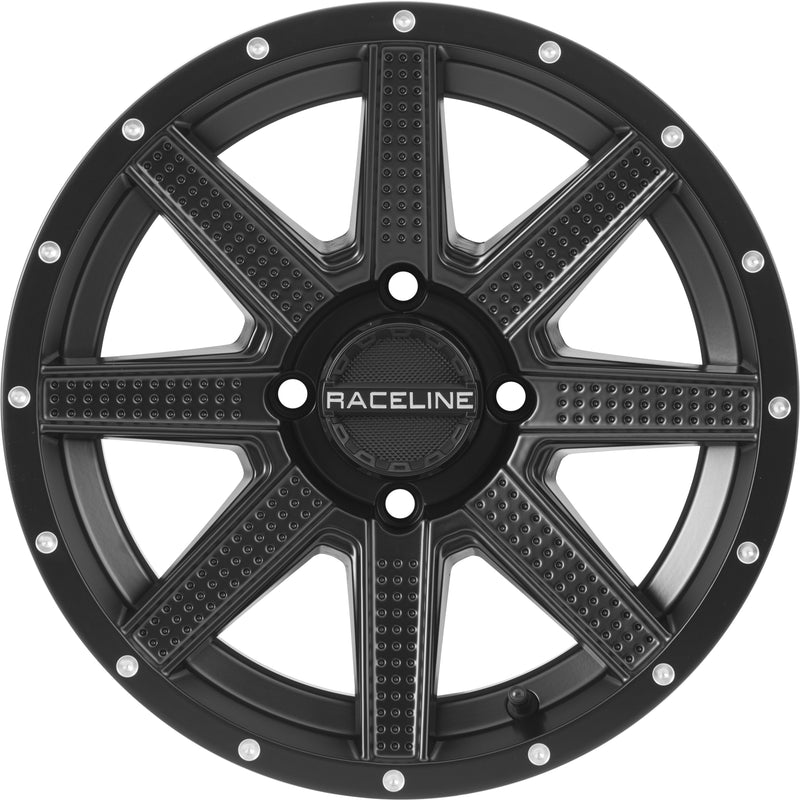 Load image into Gallery viewer, HOSTAGE WHEEL 14X7 4/110 5+2 (+10MM) BLACK A92B-47011-52 image 2
