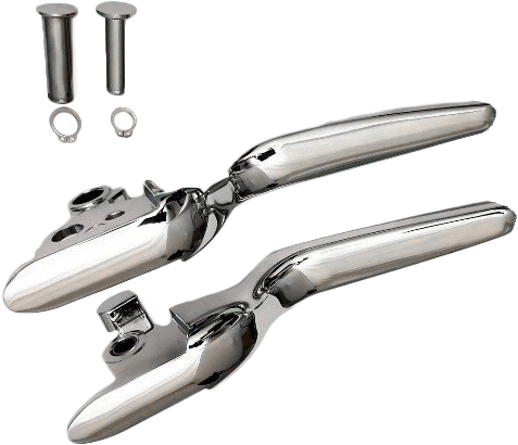 LSR LEVER SET `18-UP SOFTAIL CHROME 053590 image 1