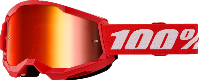 STRATA 2 JUNIOR GOGGLE RED MIRROR RED LENS 50032-00012 image 1