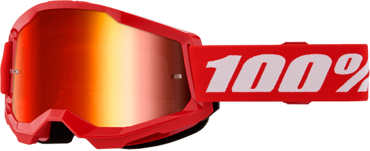 STRATA 2 JUNIOR GOGGLE RED MIRROR RED LENS 50032-00012 image 1