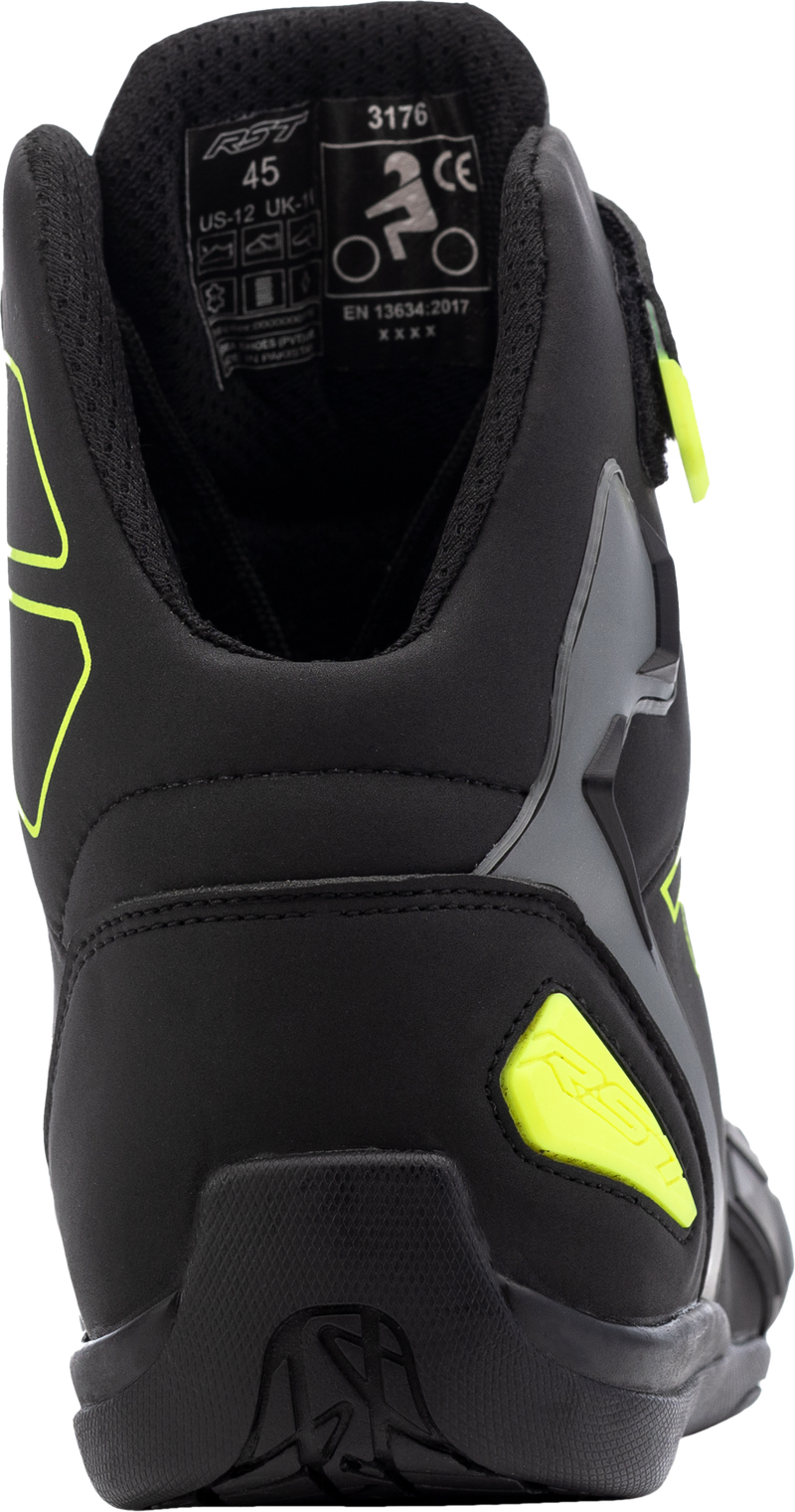 Load image into Gallery viewer, SABRE MOTO SHOE CE BOOT BLACK / GREY / FLO YELLOW  SZ 103053F.YEL-40 image 3
