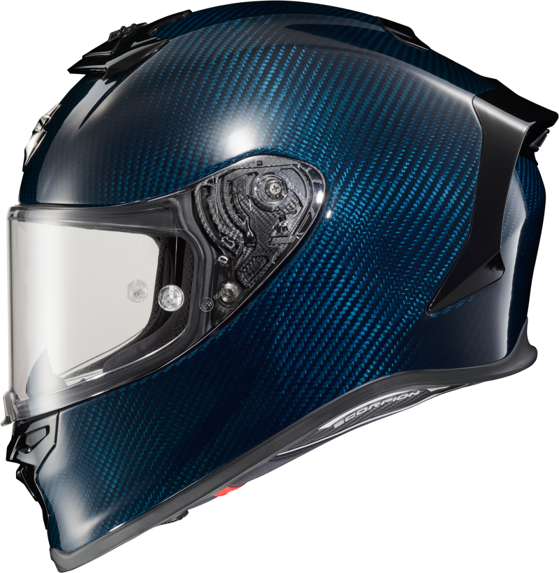 Load image into Gallery viewer, EXO-R1 AIR FULL FACE HELMET CARBON BLUE MD R1C-0204 image 4
