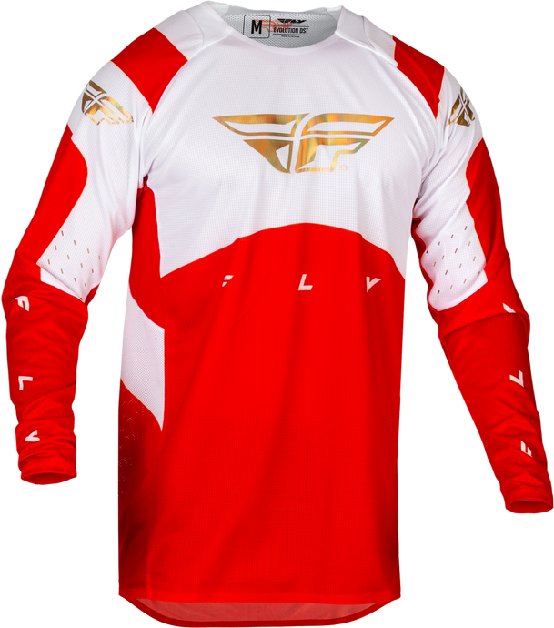EVOLUTION DST LE PODIUM JERSEY RED/WHT/RED IRIDIUM XL 377-125X image 1