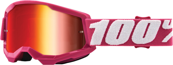 STRATA 2 JUNIOR GOGGLE FLETCHER MIRROR RED LENS 50032-00006 image 1