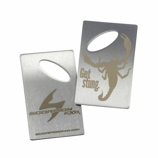 SCORPION EXO BOTTLE OPENER 3.75 X 2.25 (FITS IN WALLET) 59-805 image 1