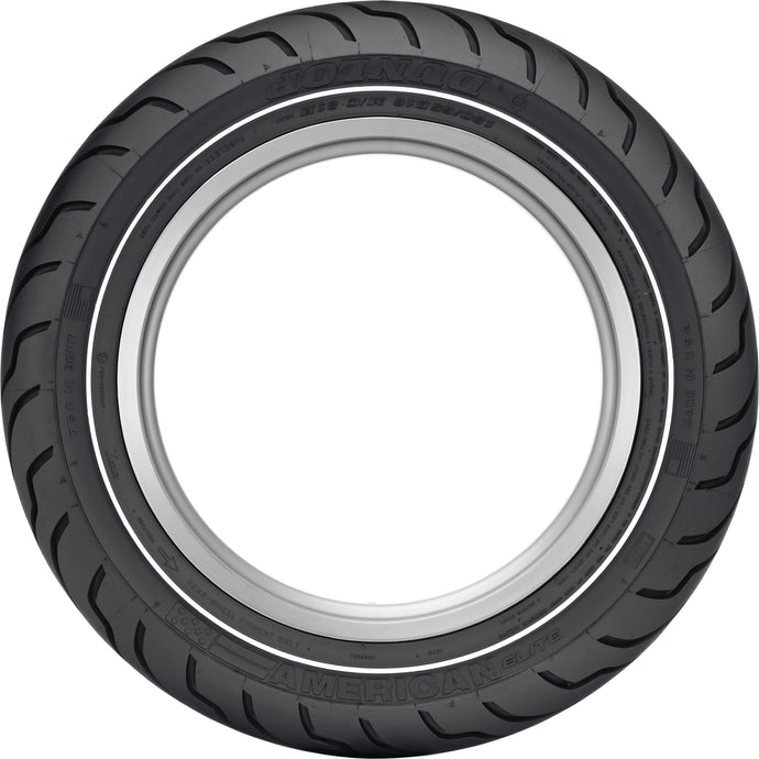 TIRE AMERICAN ELITE REAR 180/65B16 81H BIAS TL NWS 45131818 image 1
