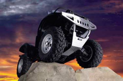 BUMPER PLATE TRX500 RUBICON LOWER 2033 image 1