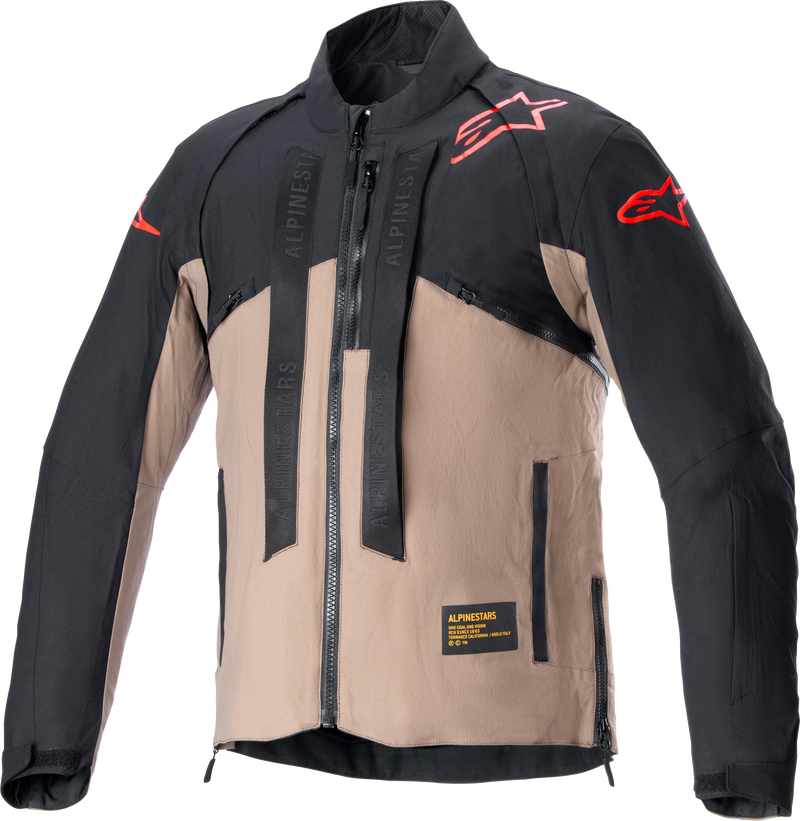 Load image into Gallery viewer, TECHDURA JACKET BLACK/FALCON BROWN SM 3704524-1286-S image 2
