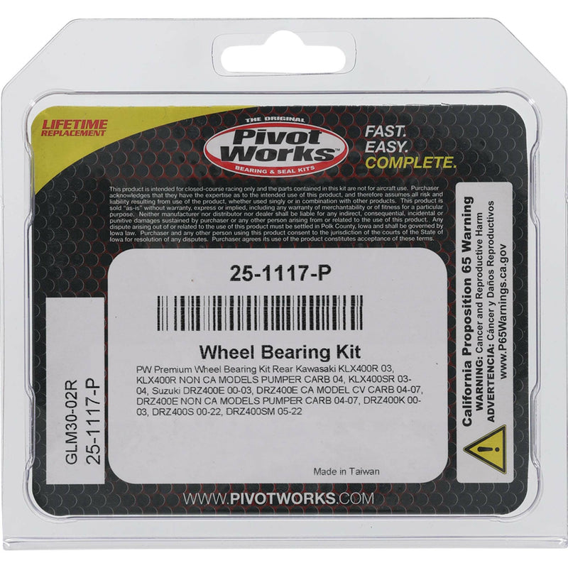 Load image into Gallery viewer, WHEEL BEARING KIT PREMIUM 25-1117-P image 4

