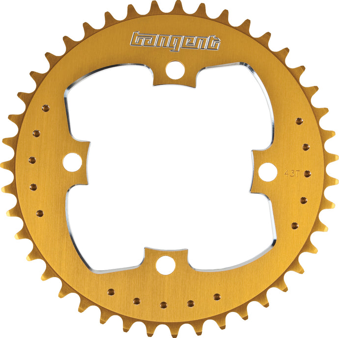 4-BOLT CHAINRING GOLD 43T 27-1443G image 1