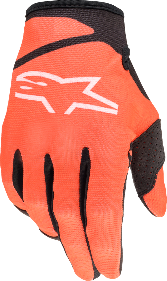 YOUTH RADAR GLOVES ORANGE/BLACK LG 3541822-41-L image 1