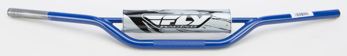 1010 CARBON STEEL HANDLEBAR KX/RM BLUE MOT-124X-PC-BL image 1