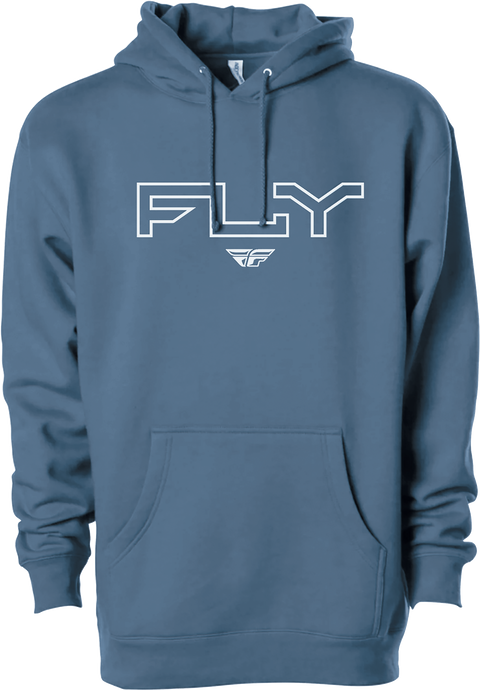 YOUTH FLY EDGE HOODIE STORM BLUE YS/YM 354-03071 image 1