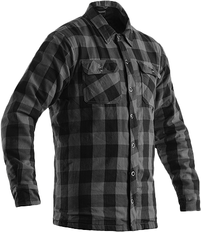 KEVLAR LUMBERJACK CE SHIRT GREY CHECK TEXTILE 2XL 102115GRY2-48 image 1