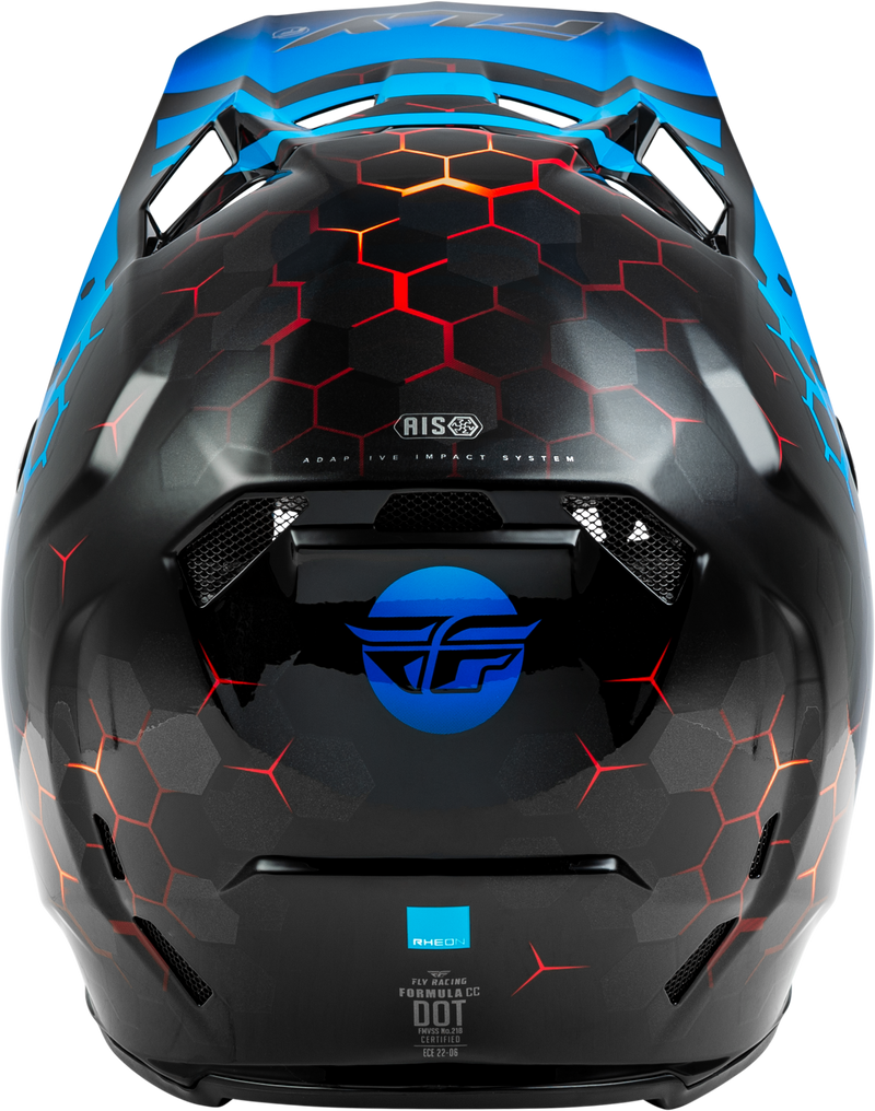 Load image into Gallery viewer, FORMULA CC TEKTONIC HELMET BLACK/BLUE/RED LG 73-4330L image 2
