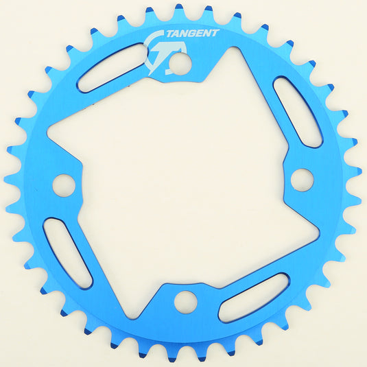 4-BOLT CHAIN RING 37 BLUE 2016 27-2437B image 1