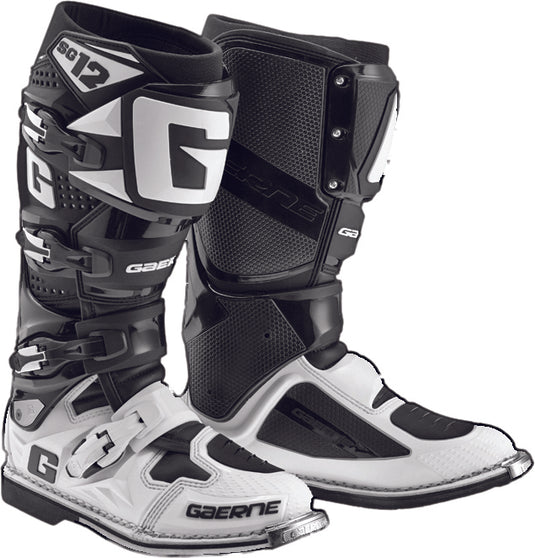 SG-12 BOOTS BLACK/WHITE SZ 12 2174-014-012 image 1