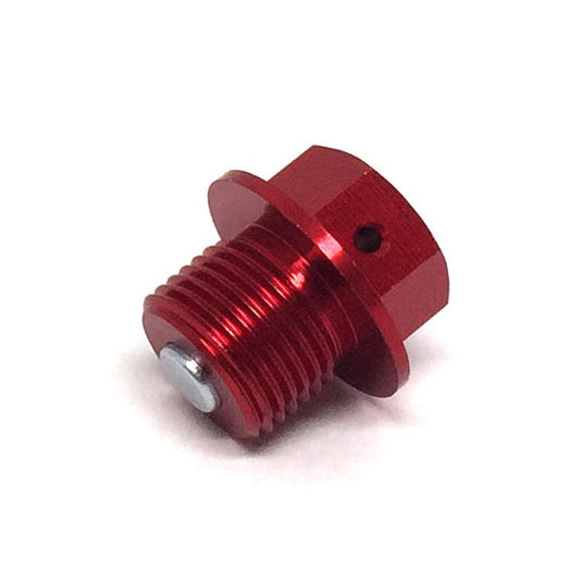 MAGNETIC DRAIN PLUG M14X10-P1.25 RED ZE58-1613 image 1