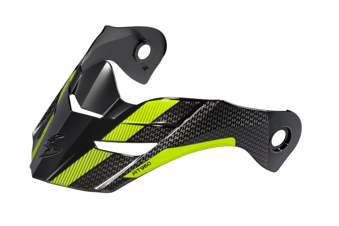 EXO-AT960 PEAK VISOR HICKS BLACK/HI-VIS 52-960-09 image 1