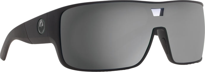 HEX SUNGLASSES SHINY BLACK W/SILVER LENS 293977415009 image 1