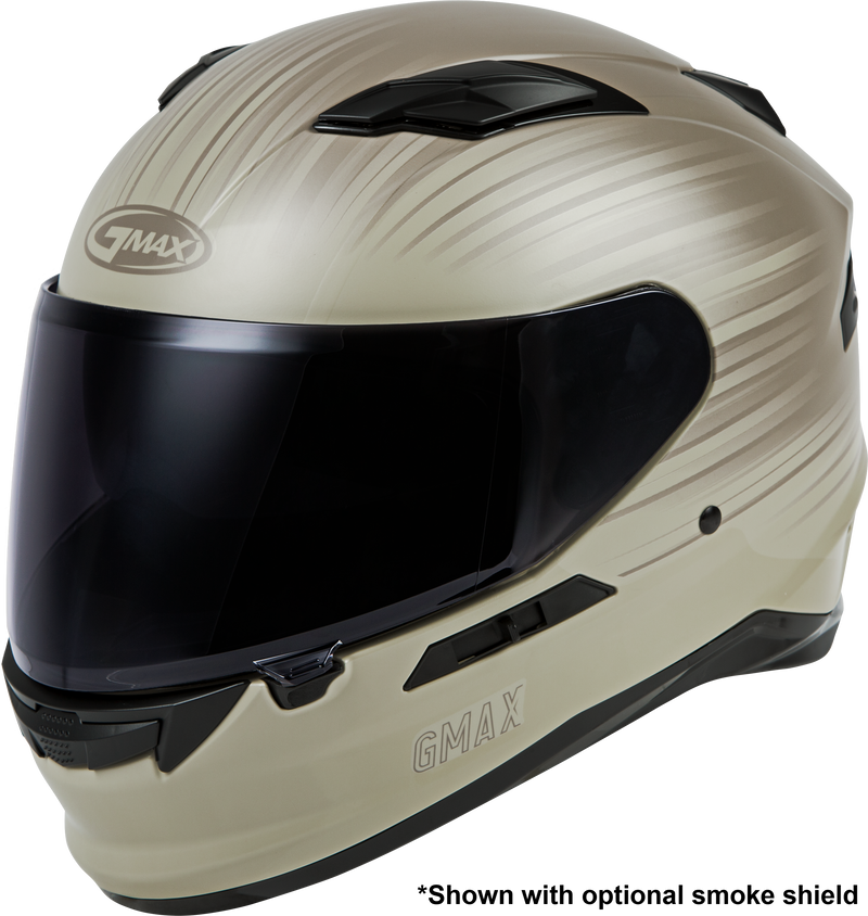 Load image into Gallery viewer, FF-98 FULL-FACE DERK HELMET SMK SHIELD MATTE KHAKI/SAND 2X F1984828-ECE image 1
