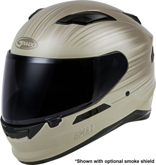 FF-98 FULL-FACE DERK HELMET SMK SHIELD MATTE KHAKI/SAND 2X F1984828-ECE image 1