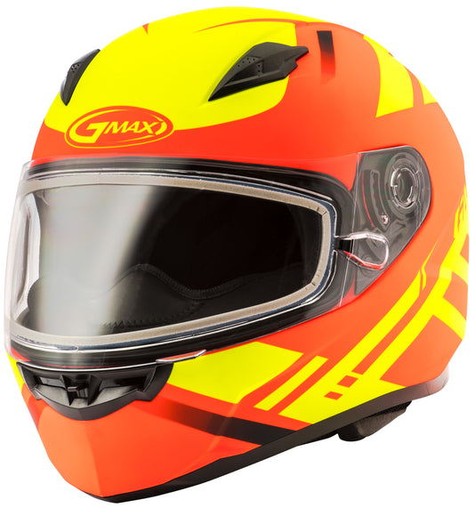 FF-49 FULL-FACE BERG SNOW HELMET HI-VIS ORANGE/YELLOW 3X G2493689 FTC-26 image 1
