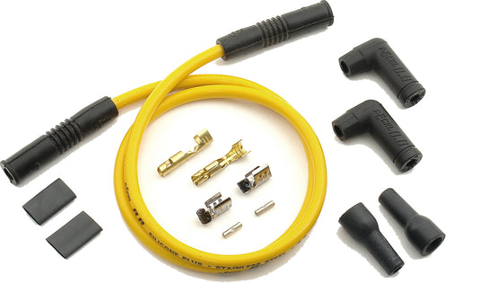 2 PLUG WIRE SET 8.8MM YELLOW 170083 image 1