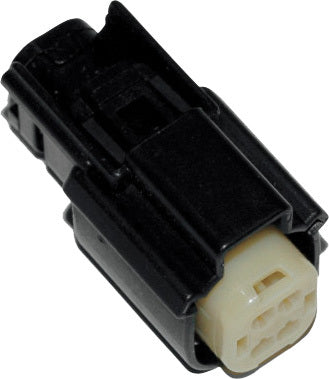 4-PIN FEMALE CONNECTOR BLACK HD 72177-07BK 07-UP NM-33472-4001 image 1