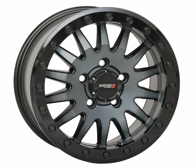 SB8 WHEEL 15X7 5+2 (+38MM) 5/4.5 MATTE BRUSHED GREY 15S3-8644 image 1