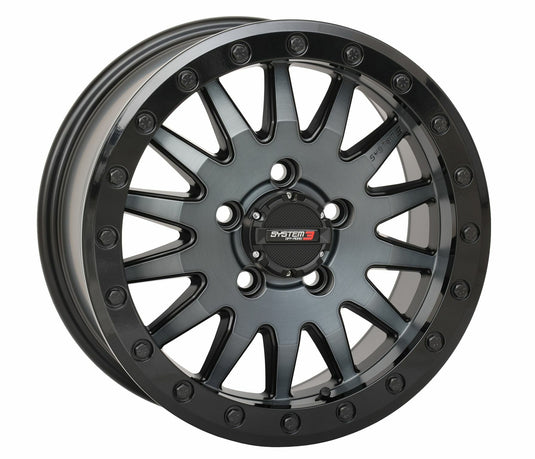 SB8 WHEEL 15X7 5+2 (+38MM) 5/4.5 MATTE BRUSHED GREY 15S3-8644 image 1