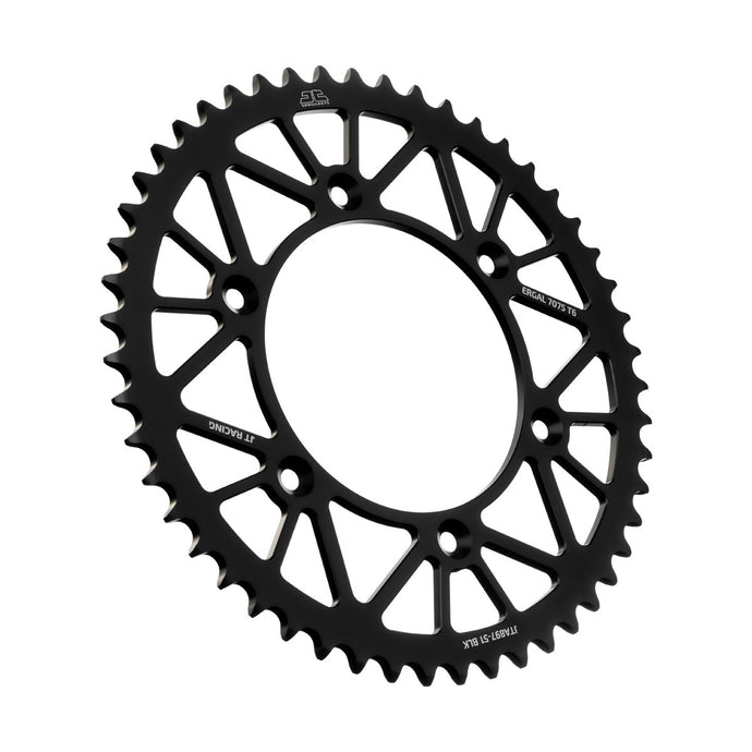 REAR RACELITE SPROCKET ALUM 51T-520 BLK HUS/HUSQ/KTM JTA897.51BLK image 1