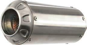MGP EXHAUST SLIP-ON STAINLESS CAN 51303-2403 image 1