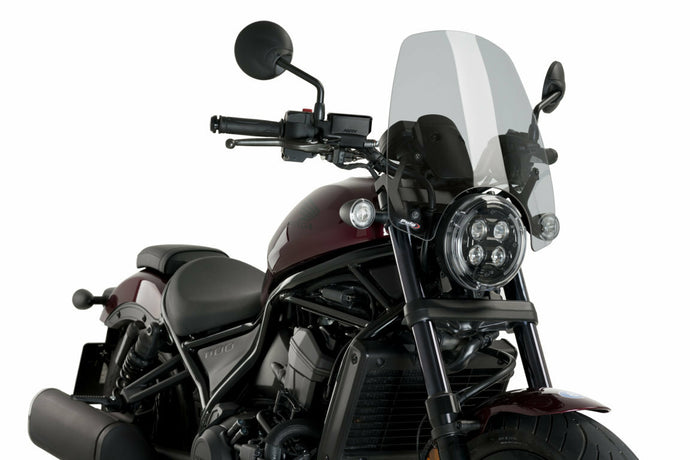 WINDSCREEN NNG TOURING SMOKE HON 20820H image 1