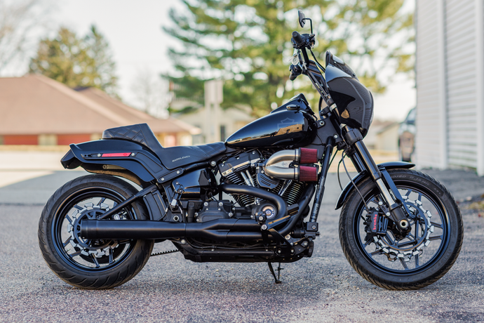 GRAND PRIX 2-1 SS RACE ONLY M8 SOFTAIL `18-23 W/FWDS 10-1065 image 1