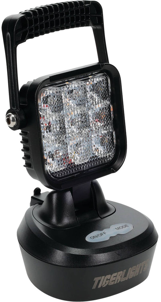 MAGNETIC LED WORK LIGHT FLASHING AMBER RECHARGEABLE TL2460 image 1