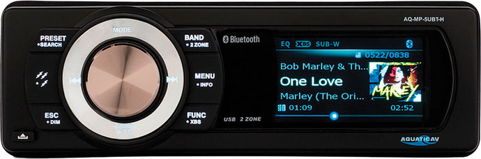 BLUETOOTH USB/MP3 MEDIA PLAYER W/ AM/FM RADIO AQ-MP-5UBT-H image 1