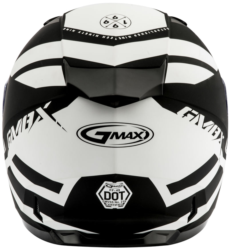 Load image into Gallery viewer, FF-49 FULL-FACE BERG SNOW HELMET MATTE BLACK/WHITE MD G2493435 F.TC-15 image 4
